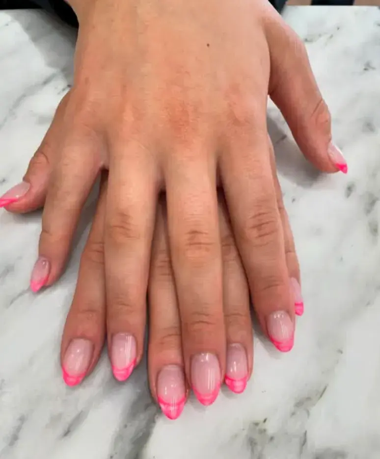 Hot Pink Skinny French