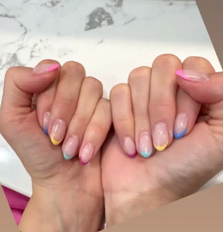Rainbow Multicolor French