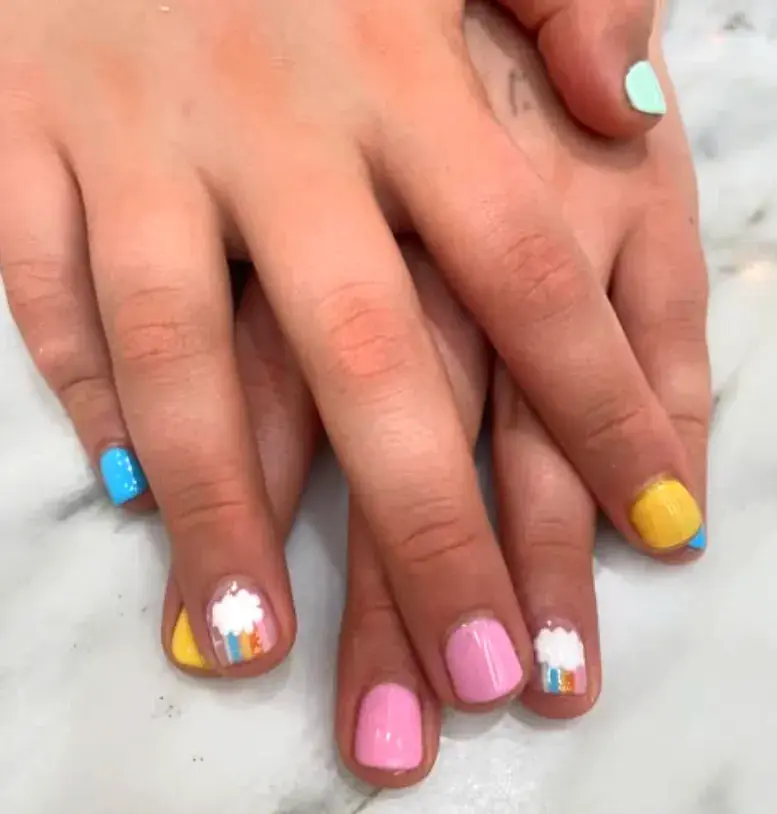 Rainbow Cloud Pastels