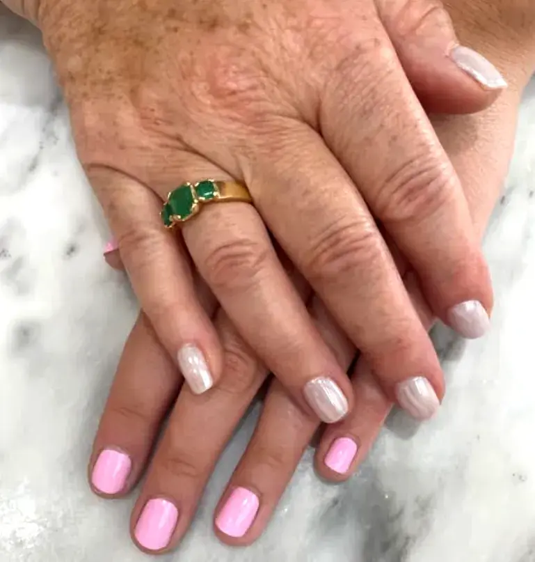 Bubblegum Pink Pearl Duo