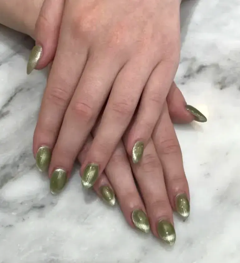 Olive Cateye Magnetic